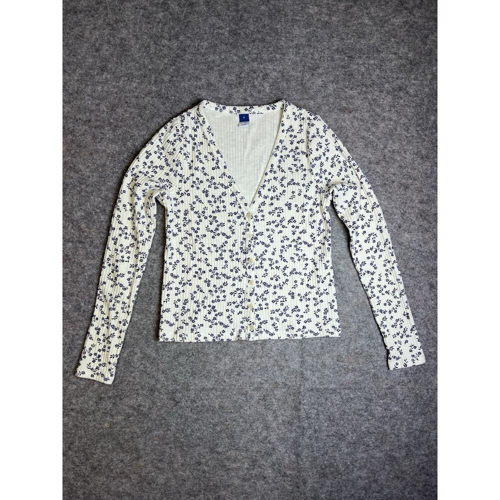 Old Navy floral long sleeve top Soft Women’s Size S